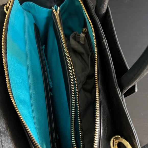 Black leather purse - Picture 6 of 7